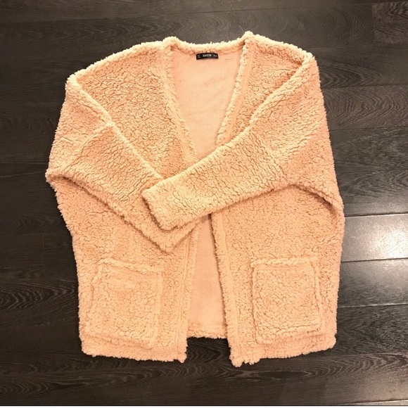 ✨HP 02/06/19! ✨ Rose Teddy Cardigan LAST Sz M - Picture 8 of 8